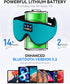 MUSICOZY Sleep Headphones 3D Bluetooth 5.4 Headband Sleep Mask, Wireless Music Earbuds Eye Mask for Side Sleepers
