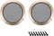 uxcell 2pcs 4" Speaker Grill Mesh, Decorative Circle Subwoofer Guard Protector Cover Accessories