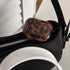 aaknhen 3rd Generation(2025) 3,Tortoise) Leopard Cheetah Print Case for AirPods Pro with Keychain Tortoiseshell Animal