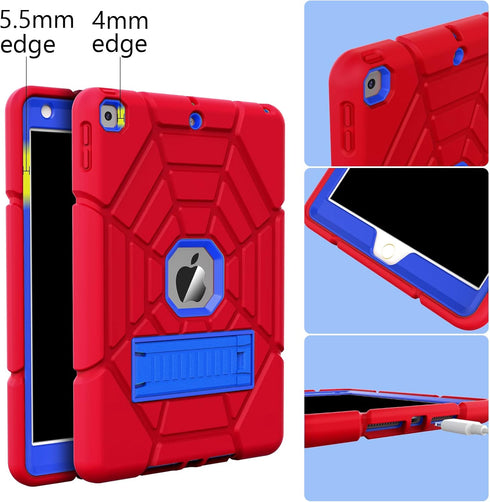 Grifobes Heavy Duty Case for iPad 9th/8th/7th Generation - Rugged Protective 10.2" Cover with Stand