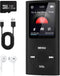 wanbbaoaa MP3 Player with Bluetooth 5.2,Portable Music Player with 32GB Memory Card, Stereo