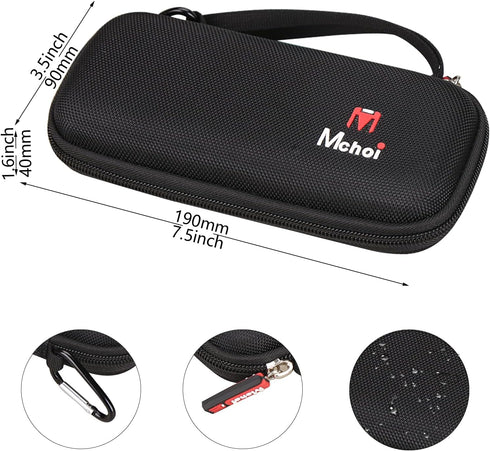 Mchoi Hard Case for QiSa Power Bank 16000mAh, Waterproof Shockproof Portable Charger Carrying Protective Case Only