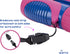 Kids Binoculars for Girls or Boys in Vibrant Pink Blue - Includes Sticker Book with 40 Bird Species
