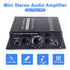 12V 2 MP3 XMSJSIY HiFi Stereo Audio Amplifier for Car Channel HiFi Bass Audio Subwoofer Amp for Cars CD DVD Player