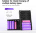 ISDT 8-Bay 1.2V 1.5V LiFePO4 Battery Charger AA AAA Rechargeable Batteries Portable Smart Charger Fast Charging USB