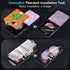 YWXTW [ 2023 Upgraded Alignment Tool for Samsung Galaxy Z Flip 5 Screen Protector, 2 Pack Inner Soft EPU + 2 Pack Front Tempered Glass + 2 PCS Metal Camera Lens Protector, Case Friendly