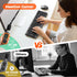 Meetion Gamer 2.4G/Bluetooth 3800 Set Wireless Keyboard and Mouse Combo, Silent Full-Size Cordless Keyboard Mouse