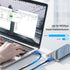 40Gbps 1.6FT/50cm, 100W 8K@60Hz 15, Duttek Short USB C to USB C Cable, Supports PD, Video, Nylon Braided, for iPhone