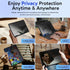 MOBDIK Privacy Screen Protector for iPad Pro 13 Inch 2024 M4, Anti-Spy 9H Tempered Glass, 1 Pack