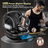Wireless Earbuds Bluetooth Headphones with 80hrs Playback, Noise Canceling Mic with Earhooks for Sports, Black