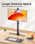 H&C(hcck&Cllassp) 13-27'' 31.5 Inch 17.6lbs 75x75-100x100mm Monitor Arm Desk Mount for Monitors, Single Extra Tall