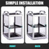 ElaraBerry 1 Pack 0.5u 7.87" 10" Server Rack Shelf Deep Ventilation Rackmount Cantilever Tray Bracket for Network