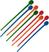 Multi Purpose Silicone Zip Ties, 20 pcs, 6 inch Cable Ties, Double Lock Twist Ties in Multi Color (Red, Blue, Green,