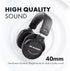 M-Audio HDH40 Over Ear Studio Headphones, Closed Back Design, Flexible Headband, 2.7m Cable for Monitoring