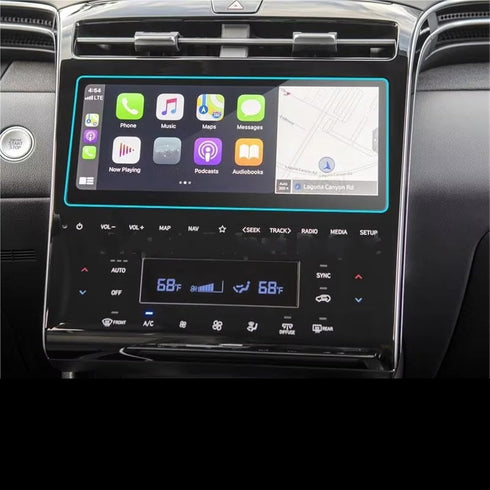 WIJMCTHC Car modification Compatible With Hyundai For Tucson NX4 2021 2022 Tempered Glass