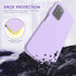 Shop Samsung Galaxy A03s Case: Slim Shockproof Silicone, Durable TPU Dual Layer, Cute Lavender Purple Cover.