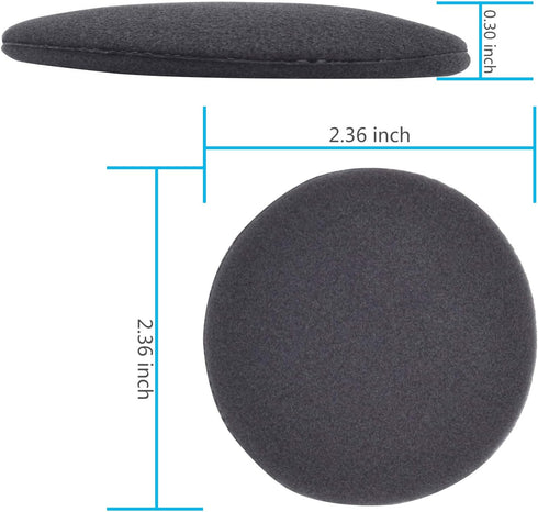 Replacement Foam Ear Pud Earpads Sponge Cushion Covers Compatible with Logitech H600, H330, H340 headset