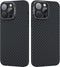 MEMUMI Carbon Fiber Case for iPhone 14 Pro Max - Durable Slim Fit with Military-Grade Drop Protection