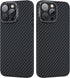 MEMUMI Carbon Fiber Case for iPhone 14 Pro Max - Durable Slim Fit with Military-Grade Drop Protection