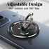 nediea 360 16/15/14/13/12/Smartphones (P111 Bat Magnetic Cell Phone Ring Holder, Metal Phone Grip for Magsafe, Degree
