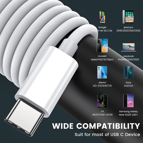 MOSWAG USB C Headphone Wired Earbuds in Ear with Mic and Volume Control for iPhone 15 Pro Max, iPad Air, Samsung Galaxy