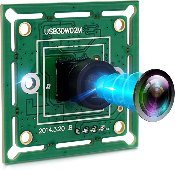IFWATER USB Camera Module 120 Degree Wide Angle Lens 60fps High Speed 10.2Inch