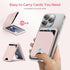 QYQBOON 17/16/15/14/13/12 13/12 Mag-Safe Wallet for Women Strongest Magnetic Lightweight Phone Wallet Stand Adjustable