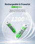 EBL 1100mAh 1.2V, 1200x (8 Pack) Rechargeable AAA Batteries with Camcorder Battery Charger, NiMH, Recharge up to Times