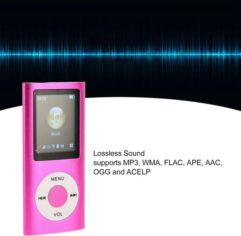 Vikye H2 MP3 64GB 256GB, HiFi Player with, Lossless Sound, Memory Card, Supports Up to High Resolution, Portable