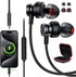 USB C Headphones with Charging for iPhone 15 Plus Pro Max, Samsung S24 S23 S22 A53 - Magnetic Wired Earbuds with Mic