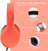 LORELEI X6 Over-Ear Headphones with Microphone, Lightweight Foldable Stereo Bass Headphones for Smartphone/Tablet