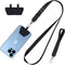 CACOE Phone Lanyard 2 Pcs-1 Pcs Adjustable Neck Strap,1 Pcs Wrist Strap,2