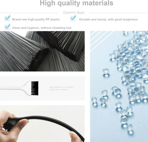 Keyboard Brush, Small Cleaning Brush, Portable Nylon Anti-Static Brush for Computer Keyboard, Laptop, Sewing Machine,