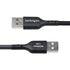 StarTech.com 15ft (4.5m) 3A, 2.0, USB-A to USB-C Charging Cable, Charge & Sync, USB TPE Jacket, Black USB Charging Cord