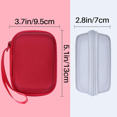 Storage Case for KODAK PIXPRO FZ45 FZ55 16MP Digital Camera (Red)