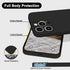 Silicone Case for iPhone 15 Pro Max, Black - Soft Liquid Silicone Phone Case with Full Body Microfiber Lining, 6.7