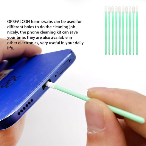 USB C Dust Plug, Anti Dust Cover Plugs, USB Dust Cover Port Plugs, Silicone USB Cap Port Stopper Kit with Cleaning Foam