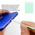 USB C Dust Plug, Anti Dust Cover Plugs, USB Dust Cover Port Plugs, Silicone USB Cap Port Stopper Kit with Cleaning Foam
