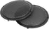 Unifizz 2pcs 6'' Plastic Audio Speaker Cover, Mesh Subwoofer Grill Horn Guard Decorative Circle Grille Protector Black