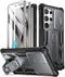 Poetic Spartan Case for Galaxy S24 Ultra 6.8", Military Grade Rugged Shockproof Phone Case with Slide Camera Cover and