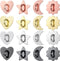 Fyntave 16 Pcs Metal Phone Finger Grip Hook Cute Heart Phone Charm Hooks