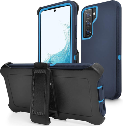 Galaxy S22 Belt-Clip Holster Case, Military Grade Drop Protection, Water-Resistant Shockproof Durable Cover for Samsung