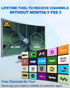 Vansky 1080p 16.5ft TV Antenna Indoor, Digital Amplified Indoor HDTV Antenna, VHF UHF Television Local Channels