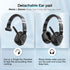 Trucker Bluetooth Headset, Wireless Headsets with Noise Cancelling Microphone, 40+Hrs HD Talktime