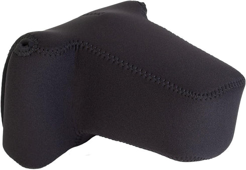 OP/TECH USA Soft Pouch, Black – Compact digital camera case, lightweight neoprene sleeve for DSLR