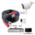 SHD 33Feet BNC Video Power Cable for Surveillance CCTV Security System with Connectors