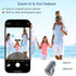 Voinap Phone Camera Remote Control for iPhone Android iPad with Zoom, Bluetooth Camera Remote Clicker with Front/Rear