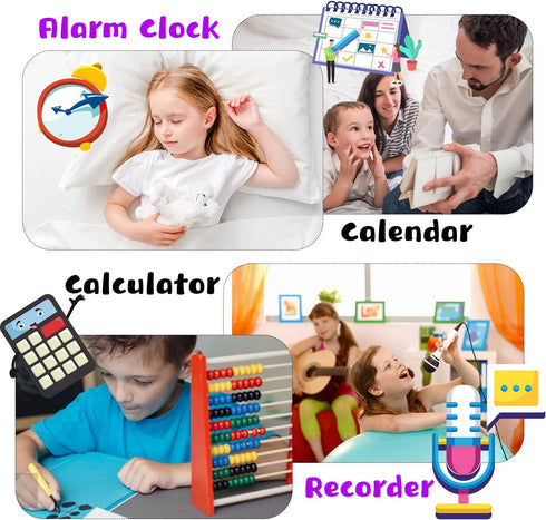 Retysaz Kids Smart Watch, 24 Game Fashion Smartwatches for Children 3-14, Great Gifts for Girls Boys (Purple)