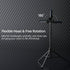 EMART 63" Phone Tripod for iPhone & Selfie Stick, Adjustable Cellphone Tripod Stand with Remote and Phone Holder