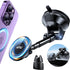 2024 Upgraded MagSafe Car Mount with 80LBS Strongest Suction, Powerful Magnetic Cell Phone Holder for iPhone 15 14 Pro